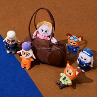 Caja Sorpresa Oficial Original de la Serie MINI Zoopootopia, Juguete Coleccionable de Vinilo y Peluche, Regalo de Cumpleaños, Navidad, Fiesta