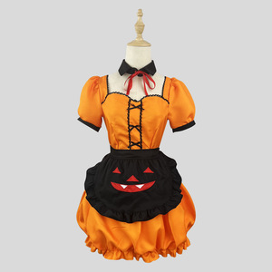 Disfraz Original de Sirvienta de Calabaza de Halloween para Mujer, Estilo Lolita Anime, para Fiesta o Actuación - Product Image 1