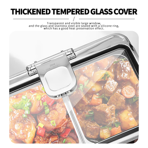 Calentador de Comida Eléctrico WINNERS con Cubierta Visible Hidráulica que Imita la Madera, Acero Inoxidable 304, con Pantalla Táctil - Product Image 5