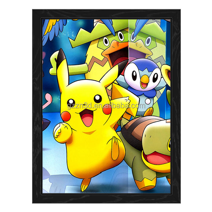 Пользовательский 3d постер аниме печать чечечевицы аниме постер 3D картина