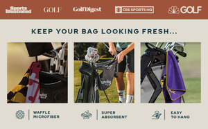 Cá Nhân Tùy Chỉnh Thăng Hoa In Microfibre Sợi Nhỏ Waffle Golf Khăn Biểu Tượng Tùy Chỉnh Với Grommet Và Móc - Product Image 2