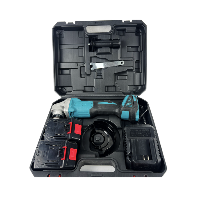 High Quality 1000W Cordless Angle Grinder 100MM Portable Electric Power Tools Handheld Battery Operated Electric Grinder