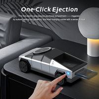 Nouvelle conception 2026, station de charge sans fil 3 en 1, chargeur sans fil Cybertruck 15 watts pour iPhone
