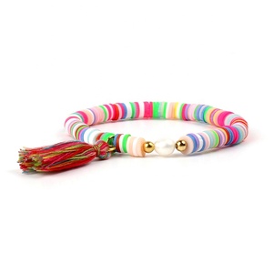 B-B180160A Moyamiya vente chaude mode belle poterie douce pierre perle perle Pulsera Miyuki Hamsa Bracelet - Product Image 1