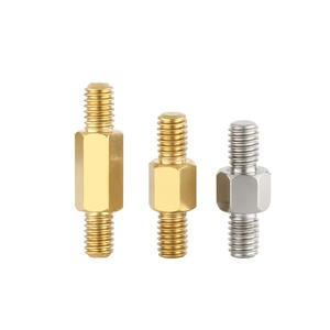 Parafuso de Espaçamento Hexagonal de Aço Inoxidável 304 M2 M3 M4 Personalizado de Comprimento Duplo com Rosca Macho de Latão para Placa-Mãe - Product Image 5