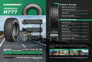 Le camion résistant de l'Europe fatigue 425/65R22.5 385/65R22.5 24pr 315/80R22.5 22pr hors route pour l'usage de remorque - Product Image 4