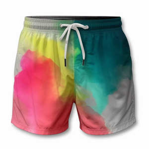 Double Layer Sublimation Plain 100% Polyester Street Wear Sets <b>5</b> <b>Inch</b> <b>Inseam</b> Gym Blank Basketball Custom Mesh Men'S <b>Shorts</b> - Product Image 2