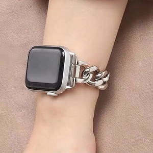 Prix de gros pour Apple Watch Petit parfum Chaîne de montre Cowboy à une rangée pour IWatch Bracelet de sport et de loisirs - Product Image 4