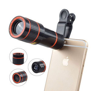 Lente Teleobjetivo Portátil para Celular, Mini Telescopio Óptico Desmontable de 8x 12x, Lentes de Zoom para Cámara de Teléfono, Regalo Más Vendido - Product Image 3