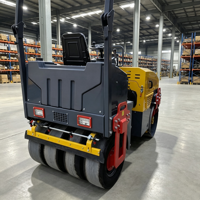 Compacteur routier à roues vibrantes à double tambour de 6 tonnes à vendre