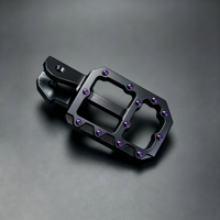 Pédales légères en aluminium 6061AL usinées CNC pour la modification des repose-pieds de vélo électrique Sur Ron Light Bee X S