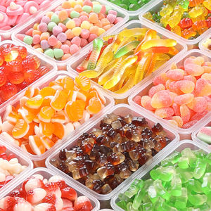 Toptan Özel Helal Jelibonlar Numune Paketi Meyve Şekillendirme Tatlı Ekşi Aromalı Toplu Çinli Üreticiler Jelibon Şekerleri - Product Image 1