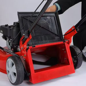 21 Inch Industrial Gasoline Lawn Mower 6.5HP 196cc 4-Stroke <b>Petrol</b> Grass <b>Cutter</b> With Loncin Engine 8-Level Adjustment XH-LX21S X - Product Image 5