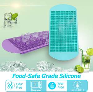 Moldes de Silicona Ecológicos para Cubitos de Hielo, Fáciles de Desmoldar, Mini Bandejas de Silicona para Enfriar Whisky y Cócteles - Product Image 2