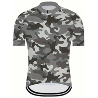 Tourista 2024 Nouveau Short de Cyclisme Adulte Unisexe Camouflage Confortable Séchage Rapide Respirant Imprimé par Transfert Thermique