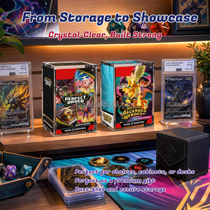 Étui en acrylique TCG pour les nouveaux lots de boosters scellés Perfect Order, Ascended Heroes & Chaos <span class=keywords><strong>Rising</strong></span>, résistant aux UV, pour collectionneurs - Product Image 4
