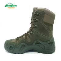 Sepatu Bot Jungle Kulit Sapi AEGISEC Ringan Anti Selip Sol PU Sepatu Taktis Gurun