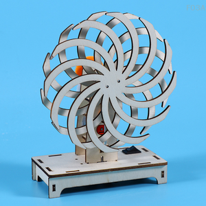 Kit de experimentos de Ciencia de madera DIY, modelo educativo de física, hecho a mano juguete, proyecto de ventana mágica, caja de regalo perfecta para niños, embalaje - Product Image 4