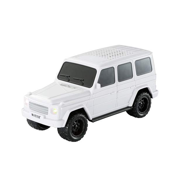 Factory Portable Car Bluetooth Speaker SUV Shaped Rugged Wireless Bluetooth Speaker LED Lights Waterproof Wireless Speaker