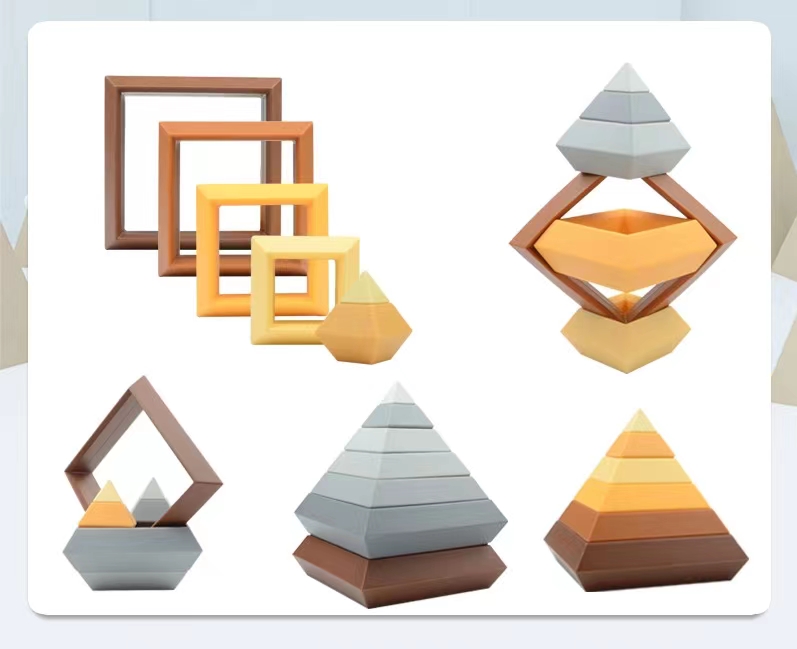 Супер Сентябрь, развивающая игрушка-пазл из пищевого материала с тиснением, мягкая треугольная игрушка, силиконовые детские игрушки-прорезыватели