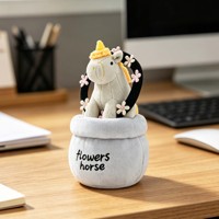 Peluche Licorne Cheval Personnalisée OEM ODM Écologique Couette Douce Fleur Mignonne Jouet en Peluche Décoration Intérieure Voiture Bureau Cadeau
