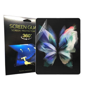 Protecteur d'écran pour <span class=keywords><strong>Samsung</strong></span>, 100 pièces, film souple en Hydrogel transparent, pour modèles Galaxy Z plis 2/Z plis 1/ W20 5G - Product Image 1