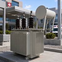 Transformateur d'huile pour éolienne 35 kV à enroulement en cuivre, transformateur de distribution électrique, fournisseur Chine