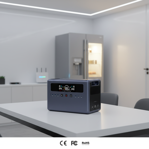 สถานีพลังงานสำรองแบบพกพา LiFePO4 ขนาด 2400W 4608Wh 5kWh ระบบกักเก็บพลังงานสำหรับบ้าน ใช้สำรองไฟสำหรับเครื่องกำเนิดพลังงานแสงอาทิตย์ ระบบออฟกริด สำหรับ iPad และอุปกรณ์พกพา รองรับ OEM - Product Image 2