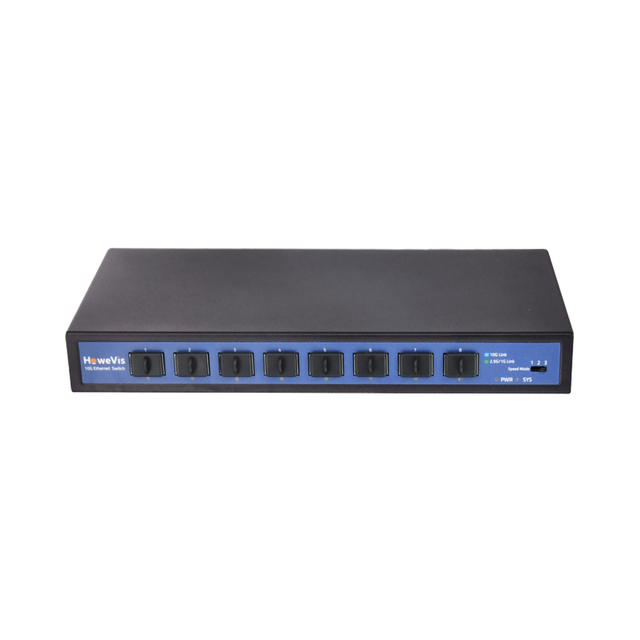 New Arrival 10G 8-Port Gigabit Optical Fiber Layer 3 SFP Managed Ethernet Switch High-Speed Network Equipment With SNMP QoS VLAN