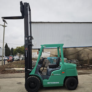 Chariot élévateur diesel Mitsubishi FD30 3 tonnes, levage 3m, 4x4, modèle 2023, occasion, garantie 1 an, origine Japon - Product Image 6