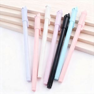 Cartoon cat Plastic Neutral <b>Pen</b> with logo Cute Gel <b>Pens</b> Wholesale the 0.5mm Writing Style Is Suitable for Corporate Advertising - Product Image 2