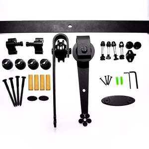 Quincaillerie <span class=keywords><strong>de</strong></span> <span class=keywords><strong>porte</strong></span> coulissante à <span class=keywords><strong>profil</strong></span> <span class=keywords><strong>bas</strong></span> pour petite charrette à bois, mécanisme coulissant <span class=keywords><strong>de</strong></span> 2 m, kit <span class=keywords><strong>de</strong></span> quincaillerie <span class=keywords><strong>de</strong></span> <span class=keywords><strong>porte</strong></span> coulissante dorée pour portes <span class=keywords><strong>de</strong></span> grange - Product Image 6