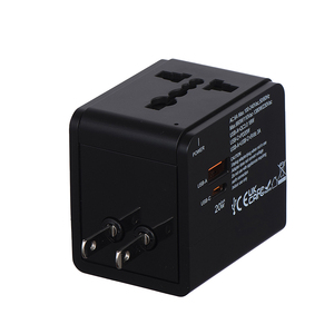 Foxcan 20W PD sạc nhanh USB cắm loại C phổ travel adapter với bảo hiểm Thế Giới ABS Chất liệu 20W du lịch Power Adapter - Product Image 3
