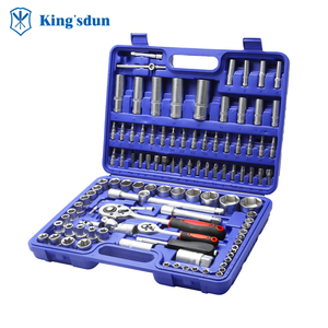 Ensembles d'outils <span class=keywords><strong>à</strong></span> main de matériel réparation automatique 108 pièces ensembles d'outils de réparation de voiture ensemble d'outils de douille de <span class=keywords><strong>clé</strong></span> <span class=keywords><strong>à</strong></span> <span class=keywords><strong>cliquet</strong></span> professionnelle - Product Image 1