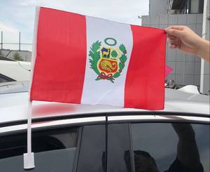 شحن سريع، راية نافذة سيارة مطبوعة رقمياً على الوجهين، منتجات ترويجية جديدة بسعر رخيص - Product Image 2