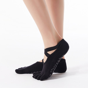 Bonypony – chaussettes de sport antidérapantes pour femmes, vente en gros, en coton, Bandage coloré - Product Image 2