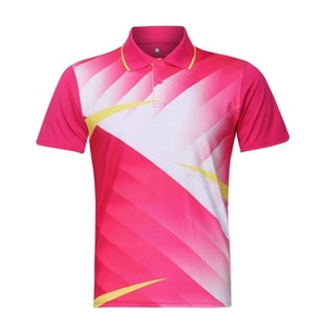 ชุดกีฬาแบดมินตันคุณภาพสูง พิมพ์ลายดิจิตอลแบบเต็มสีด้วยเทคนิค Sublimation บนผ้าถัก ECO RPET Spandex แห้งเร็ว ระบายอากาศได้ดี - Product Image 5