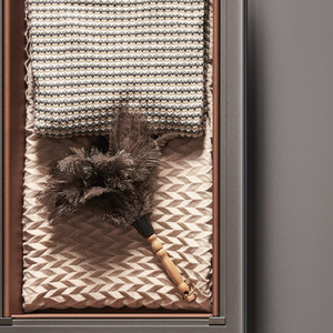 Armario de Almacenamiento con Cesta Extraíble LED Cooper Vanca, con Mecanismo de Amortiguación de Cuero para Cajones Deslizantes para Ropa - Product Image 4