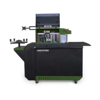 Offre Spéciale : Machine automatique de cintrage de lettres en métal pour enseignes néon, pour aluminium et acier inoxydable, avec composant moteur en état neuf