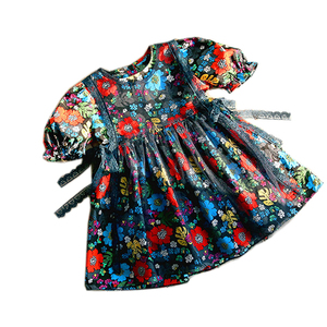 Nuevos Productos, Vestidos de Fiesta para Niñas, Diseño Floral, Modelo Infantil, Compra Directa de China - Product Image 1