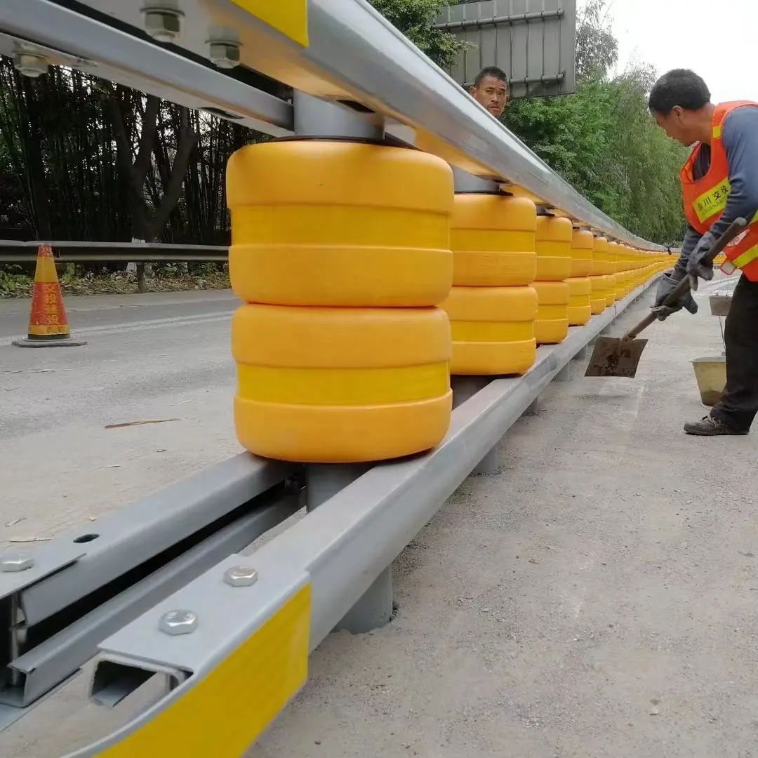 Eva lăn hộ Lan Tôn sóng Con lăn chống tai nạn giao thông hàng rào an toàn cho đường cao tốc và đường lăn rào cản