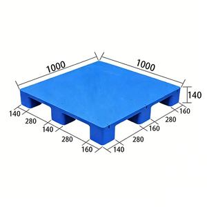 Paleta <span class=keywords><strong>de</strong></span> Plástico <span class=keywords><strong>de</strong></span> Una Cara y Nueve Patas 1200x800mm Económica para Exportación - Product Image 2