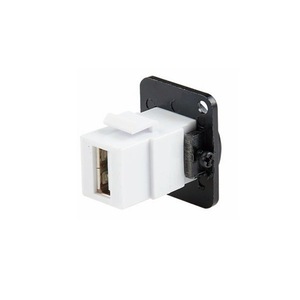 อะแดปเตอร์ D-Sub รุ่น T160-2 ช่องเสียบ USB Type A แบบติดตั้งบนแผง IP20 สำหรับติดผนัง - Product Image 1