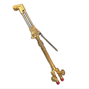 Soplete de Corte de Cobre Hecho en Suiza con Manómetros de Oxígeno y Acetileno, Exportado a África, con Material de Latón - Product Image 6