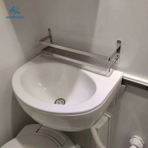 Lavabo mural ovale de luxe en acrylique GuangRun pour <span class=keywords><strong>douche</strong></span> de <span class=keywords><strong>camping</strong></span>-<span class=keywords><strong>car</strong></span> et usage quotidien en <span class=keywords><strong>camping</strong></span> - Product Image 2