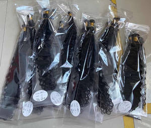 Extensiones de Cabello Humano Itip 13A, Rizado Afro, Microlinks, 22 24 Pulgadas, 3A 3C, Cabello Brasileño Virgen Rizado Afro, 300 Mechones, Venta al por Mayor - Product Image 5