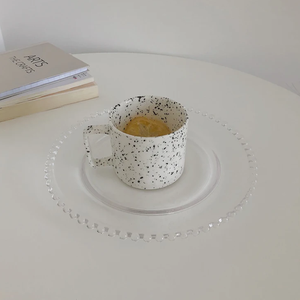 Taza de Café de Porcelana de Diseño Nórdico Creativo Directo de Fábrica, Diseño de Ondas de Tinta, Apta para Alimentos, Apta para Microondas y Lavavajillas, Personalizable - Product Image 6