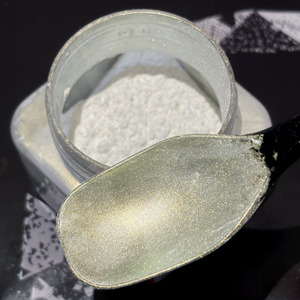 Pigmento de Mica Perlado Iridiscente de Grado Cosmético 2025, Colores Arcoíris, Rojo, Dorado, Verde, Azul, Morado, para Maquillaje - Product Image 1