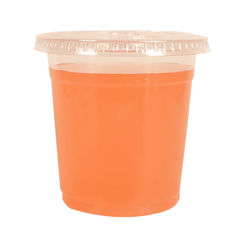 Cheap Price Custom Logo Disposable Plastic PP Hard Fruit Bucket Food Grade Bubble Tea Buckets cups With Lids