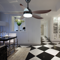 Ventilateur de plafond avec Kit de lampes LED, Air conditionné, refroidisseur de vitesse, vente en gros, offre spéciale,